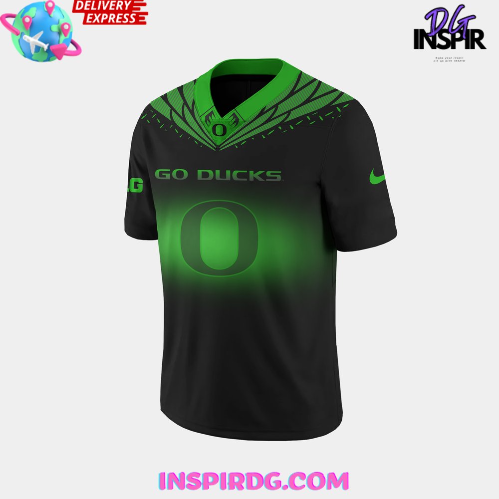 Oregon Ducks Fly Era Darknest Special Football Jersey Oregon Ducks Fly Era Darknest Special Football Jersey