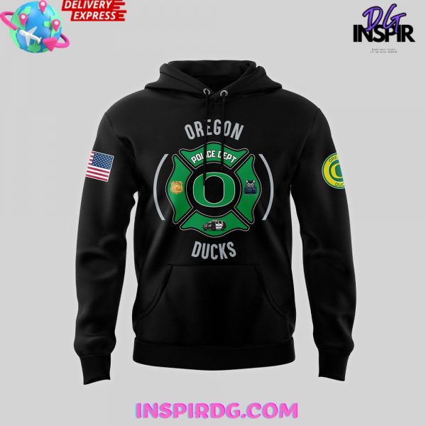 Oregon Ducks Law Enforcement Appreciation Special Hoodie