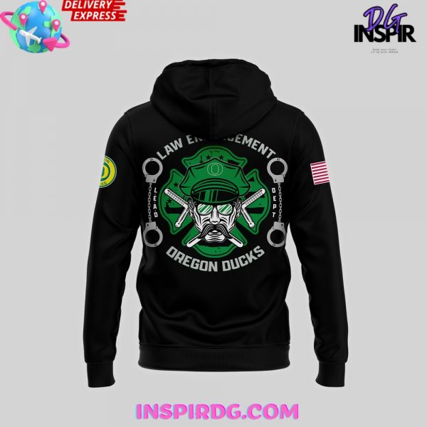 Oregon Ducks Law Enforcement Appreciation Special Hoodie