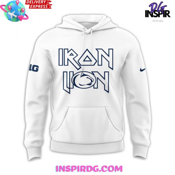 Penn State Nittany Lions x Iron Lion Nike White Hoodie