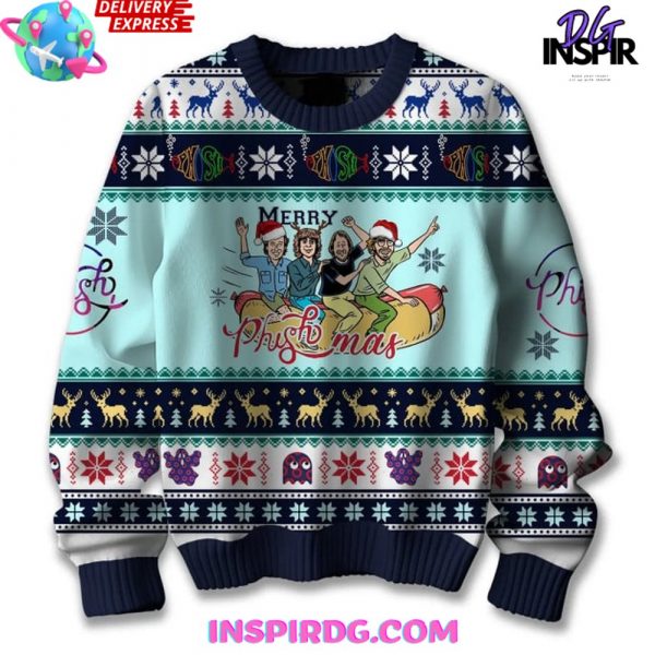 Phish Band Christmas Holiday Ugly Sweater