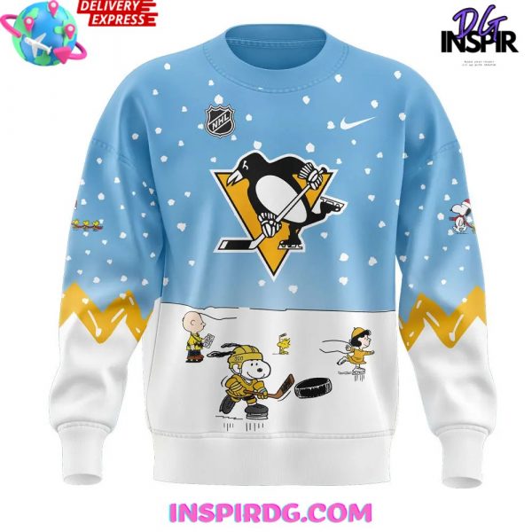 Pittsburgh Penguins Peanuts & Snoopy Night Sweatshirt