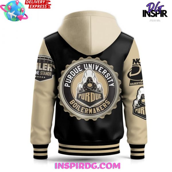 Purdue Boilermakers In The Stands Limited Hooded Varsity Jacket