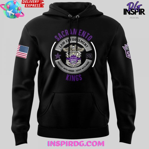 Sacramento Kings Law Enforcement Appreciation Special Hoodie