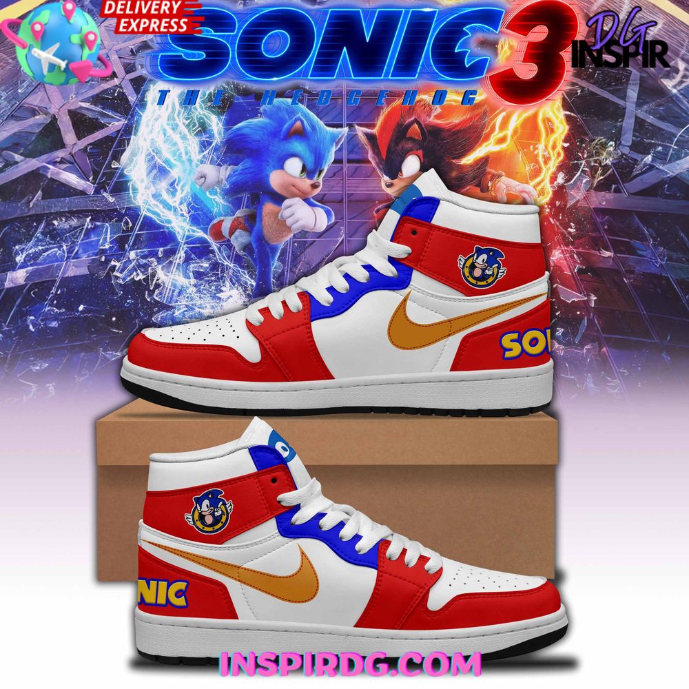 Sonic The Hedgehog Limited Edition Nike Air Jordan 1 Sonic The Hedgehog Limited Edition Nike Air Jordan 1