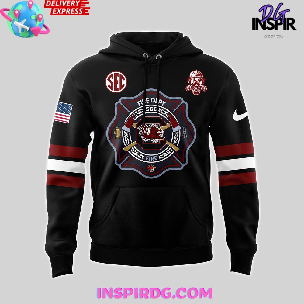 South Carolina Gamecocks Firefighter Appreciation Edition Hoodie South Carolina Gamecocks Firefighter Appreciation Edition Hoodie