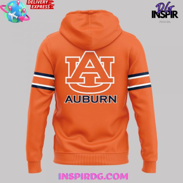 State of Auburn Tigers Football Orange Hoodie