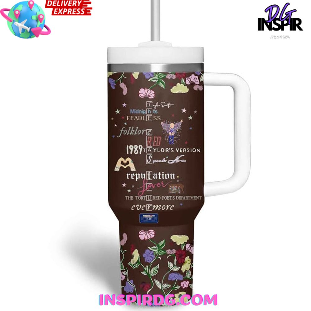 Taylor Swift Goodbye Eras Tour Stanley Tumbler Cup Taylor Swift Goodbye Eras Tour Stanley Tumbler Cup