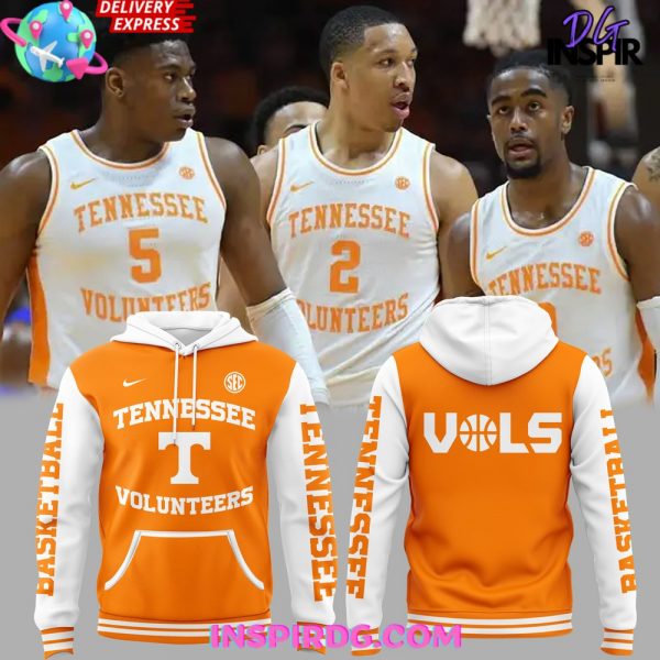 Tennessee Volunteers Basketball New Version 2025 Stripe Hoodie