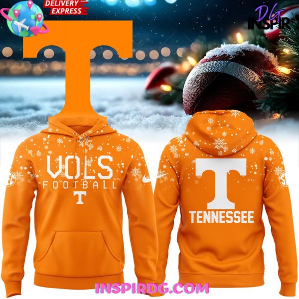 Tennessee Volunteers Snowflake Christmas Edition Hoodie