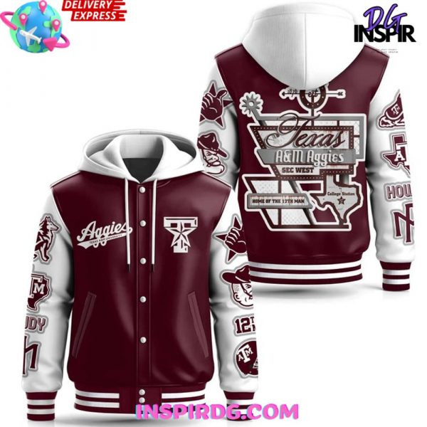 Texas A&M Aggies Limited Edition Hooded Varsity Jacket