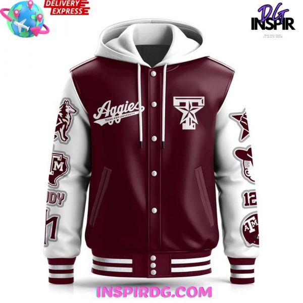Texas A&M Aggies Limited Edition Hooded Varsity Jacket