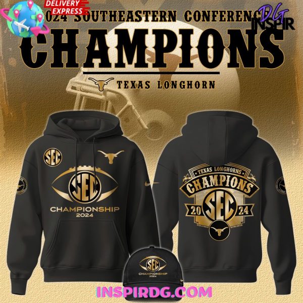 Texas Longhorns Southeastern Conference Champions 2024 Hoodie