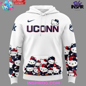 UConn Women’s Basketball x Hello Kitty Night White Hoodie