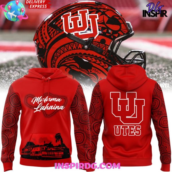 Utah Utes Football Malama Lahaina Special Hoodie