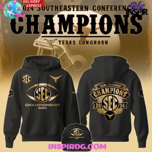 Texas Longhorns Southeastern Conference Champions 2024 Hoodie