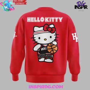 Houston Rockets Hello Kitty Night Edition Red Sweatshirt
