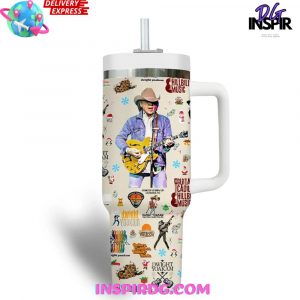 Dwight Yoakam Guitars Cadillacs Hillbilly Music Tumbler