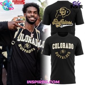 Colorado Buffaloes Vintage 2024 Black T-Shirt