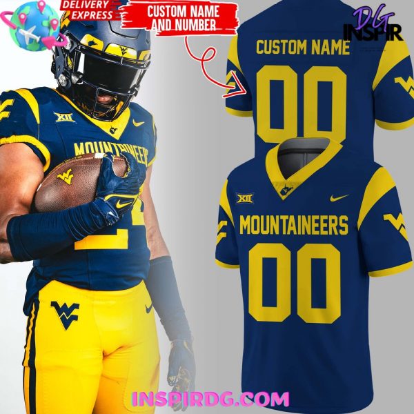 West Virginia Mountaineers BIG 12 Media Days Uniform Football Jersey