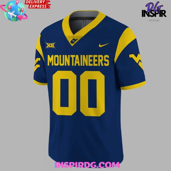 West Virginia Mountaineers BIG 12 Media Days Uniform Football Jersey