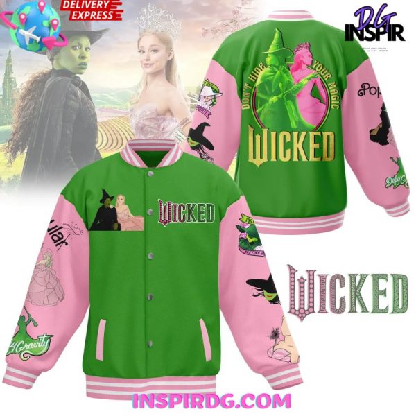 Wicked The Musical Special Varsity Jacket