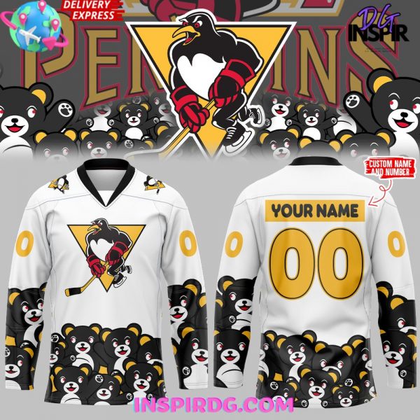 Wilkes-Barre/Scranton Penguins Teddy Bear Edition Hockey Jersey
