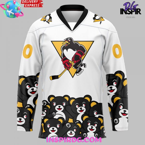 Wilkes-Barre/Scranton Penguins Teddy Bear Edition Hockey Jersey
