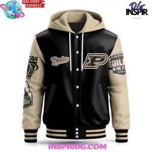 Purdue Boilermakers In The Stands Limited Hooded Varsity Jacket