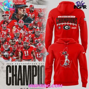 Georgia Bulldogs 2024 SEC Football Conference Champions Hoodie