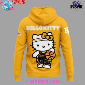 Los Angeles Lakers x Hello Kitty Night Gold Hoodie