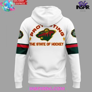Minnesota Wild Firefighter Appreciation Night Edition White Hoodie