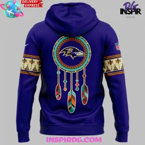 Baltimore Ravens Native American Heritage 2024 Hoodie