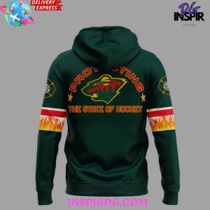 Minnesota Wild xx Firefighter Appreciation Night 2024 Hoodie