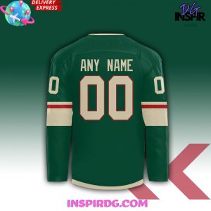 Minnesota Wild Firefighter Appreciation Night Special Hockey Jersey