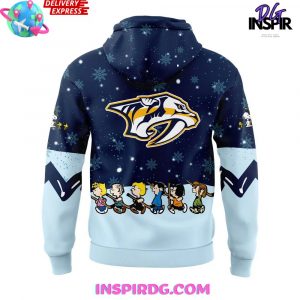 Nashville Predators Peanuts Holiday Speciality Hoodie
