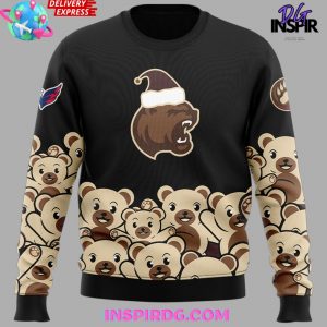 Hershey Bears Christmas Holiday Special Black Sweatshirt