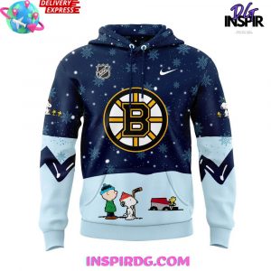 Boston Bruins Peanuts Holiday Specialty Hoodie