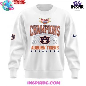 Auburn Tiger Maui Invitational Champions 2024 Sweatshirt