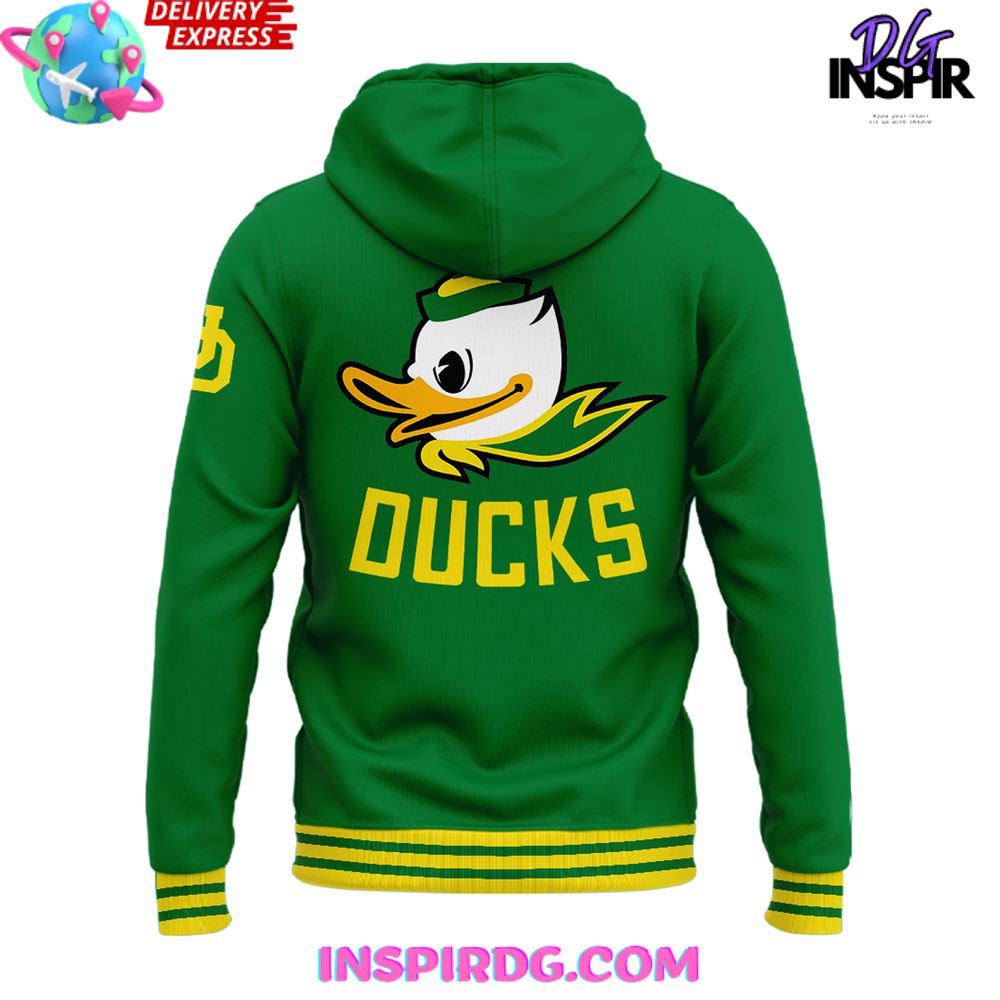 Oregon Women’s Basketball BIG 10 Fighting Spirit Green Hoodie Oregon Women’s Basketball BIG 10 Fighting Spirit Green Hoodie