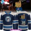 Columbus Blue Jackets x Chill Guy Blue Hockey Jersey