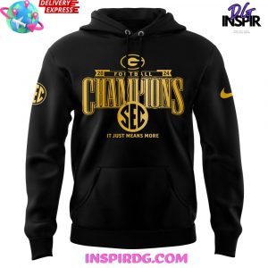 Georgia Bulldogs 2024 SEC Football Perfect Season Hoodie