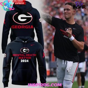 Georgia Bulldogs Mental Health Matter 2024 Hoodie