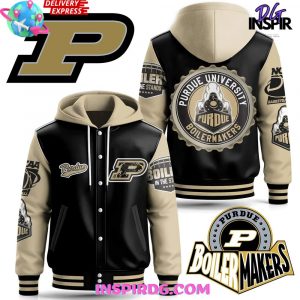Purdue Boilermakers In The Stands Limited Hooded Varsity Jacket