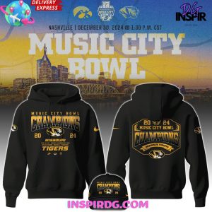 Missouri Tigers NCAA Music City Bowl Champions 2024 Hoodie