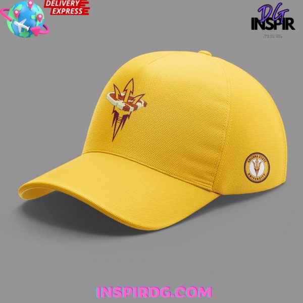 Arizona State Sun Devil Forks Up Horns Down Gold Hoodie
