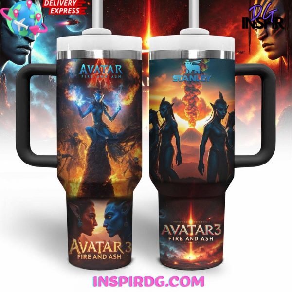 Avatar 3 Fire and Ash Special Edition Stanley Tumbler