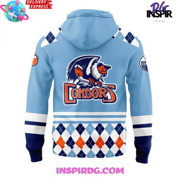 Bakersfield Condors Crispy Bacon Dash Uniform Action Hoodie