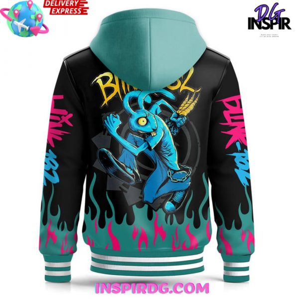 Blink-182 Smile Inside Limited Edition Hooded Varsity Jacket