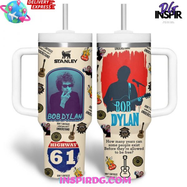 Bob Dylan Highway 61 Stanley Tumbler Cup